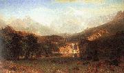 Albert Bierstadt The Rocky Mountains, Landers Peak China oil painting reproduction